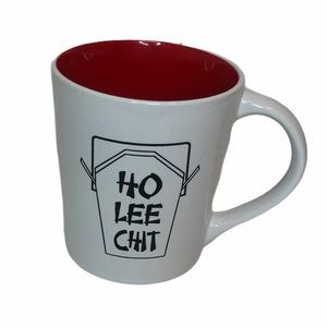HOLEE CHIT Holy Sht Funny Mug Party Game Gag Joke Prank Humour Cup Takeout Box 😉